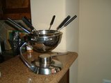 Fondue set in Kingwood, Texas
