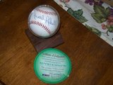 Ricky Ledee Autographed Baseball World Series ball in Camp Lejeune, North Carolina