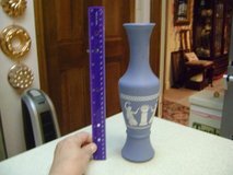 Pretty Greco-Roman Inspired Blue Glass Bud Vase in Luke AFB, Arizona